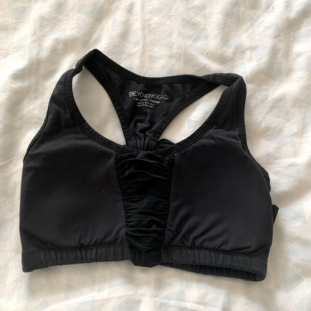 Beyond Yoga Black Sports Bra